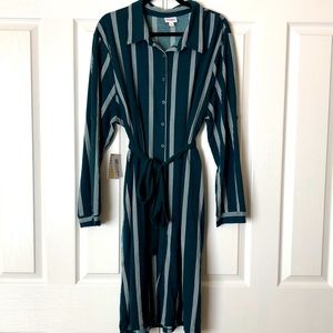 Lularoe Ellie Button Up Dress